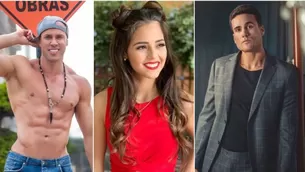 Bruno Agostini, Luciana Fuster y Gino Assereto podrían dar la gran sorpresa este 2019 (Foto: Composición Instagram)