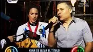 EEG: Kina Malpartida fue elegida la mejor competidora de la temporada