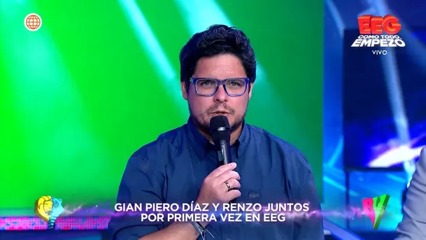Gian Piero Díaz reveló por qué volvió a EEG junto a Renzo Schuller. Fuente: AméricaTV