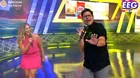 EEG: Gian Piero Díaz sorprendió a Johanna San Miguel con desenfadada coreografía