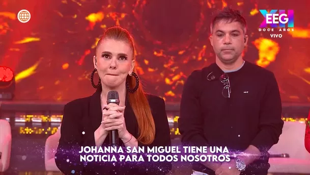 Johanna San Miguel anunció su retiro definitivo de Esto es Guerra. Fuente: AméricaTV