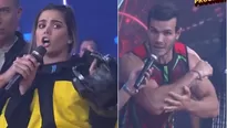 Alessandra Lama e Ivana Yturbe en pleno duelo. Foto y video: América Televisión