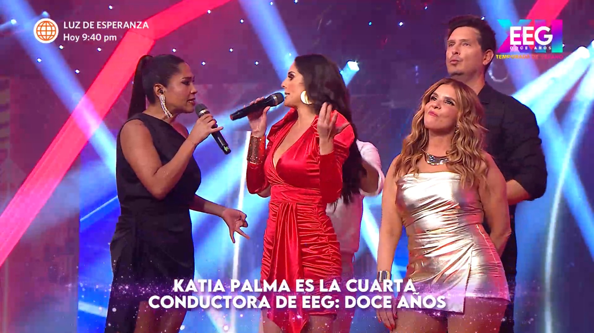 Johanna San Miguel se negó a saludar a Katia Palma. Fuente: AméricaTV
