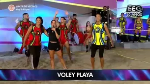  Leyla Chihuán y Rosa García llegaron como capitanas de los Guerreros y Combatientes en voley playa 