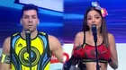 EEG: Luciana Fuster corrige a Patricio Parodi en vivo y así fue la incómoda reacción del guerrero