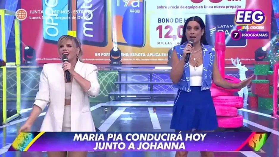 María Pía se enfrentó a Johanna San Miguel