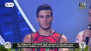 Mario Irivarren entregó la banda de capitán de los 'Retadores'. Foto: América Televisión