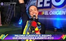EEG: Paloma Fiusa se emocionó tras clasificar al equipo que enfrentará a Guerreros Puerto Rico - Noticias de Paloma Fiuza