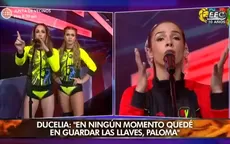 Paloma Fiuza se enfrentó a Ducelia Echevarría y Melissa Loza por no aceptar que coordinaron trampa - Noticias de EEG