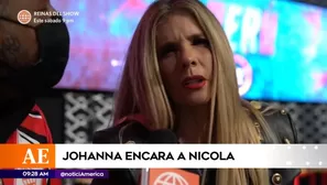 Johanna encara a Nicola.