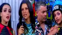 Rosángela Espinoza y Génesis Arjona afrontaron un tenso momento en el programa. Foto y video: EEG 