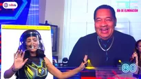 Michelle aprovechó la conexión con Tito para audicionar en vivo. Foto y video: EEG 