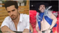 Eleazar Gómez respondió a críticas tras su debut como stripper. Fuente: Instagram