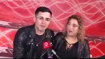  Elías Montalvo y su madre protagonizaron emotivo momento