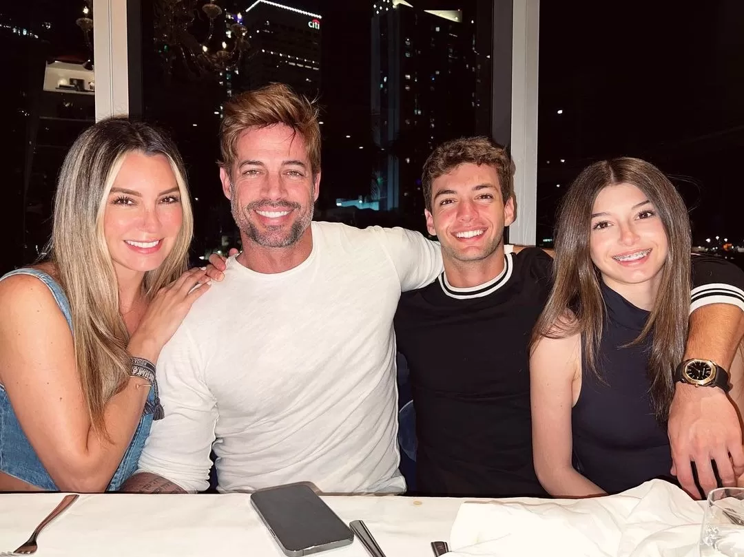 Elizabeth Gutiérrez y William Levy tuvieron dos hijos Christopher y Kailey / Instagram