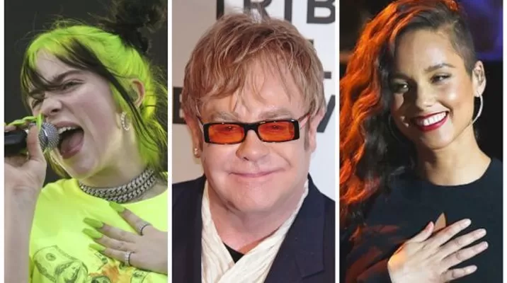 Elton John, Billie Eilish y Alicia Keys darán "show" benéfico por el COVID-19 Elton John, Billie Eilish y Alicia Keys darán "show" benéfico por el COVID-19