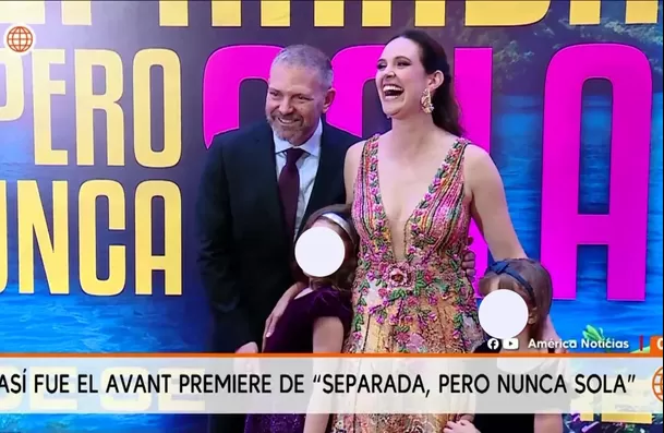 Emilia Drago presenta a sus hijas en avant premier de 'Soltera, pero nunca sola' / América Espectáculos Emilia Drago presenta a sus hijas en avant premier de 'Soltera, pero nunca sola' / América Espectáculos