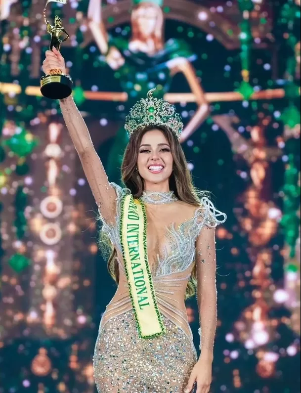 Luciana Fuster se coronó Miss Grand International 2023 / Instagram