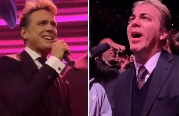 Cristian Castro en el concierto de Luis Miguel en Argentina / Video: Despierta América 