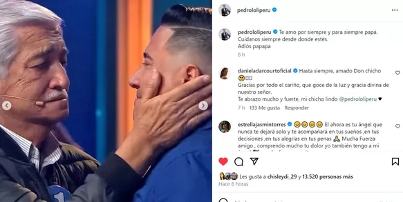 Pedro Loli perdió a una de las personas que más ama en su vida / Instagram