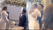 Deyvis Orosco dedicó un emotivo discurso durante su matrimonio con Cassandra Sánchez de Lamadrid/Fotos y Video: Instagram