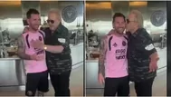 El emotivo encuentro entre Messi y “Kiko” en Miami