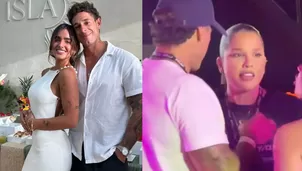 Hugo García coincidió con la madre de los hijos de Beéle en un evento realizado en México. Foto: Instagram / TikTok