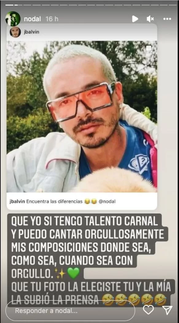 ¿Enfrentados de nuevo? Christian Nodal y su fuerte comentario contra J Balvin