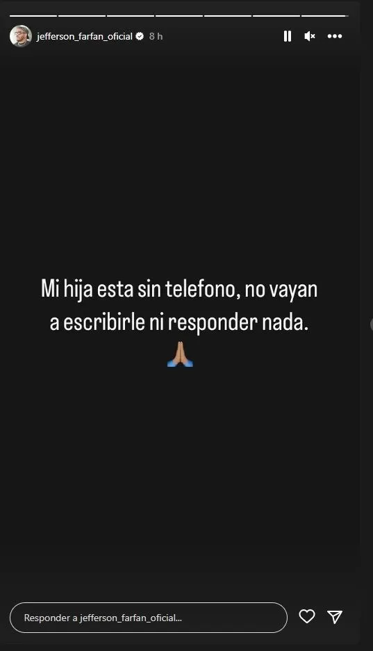 Jefferson Farfán advirtió a amigos y familiares tener cuidado con los delincuentes/ Foto: instagram