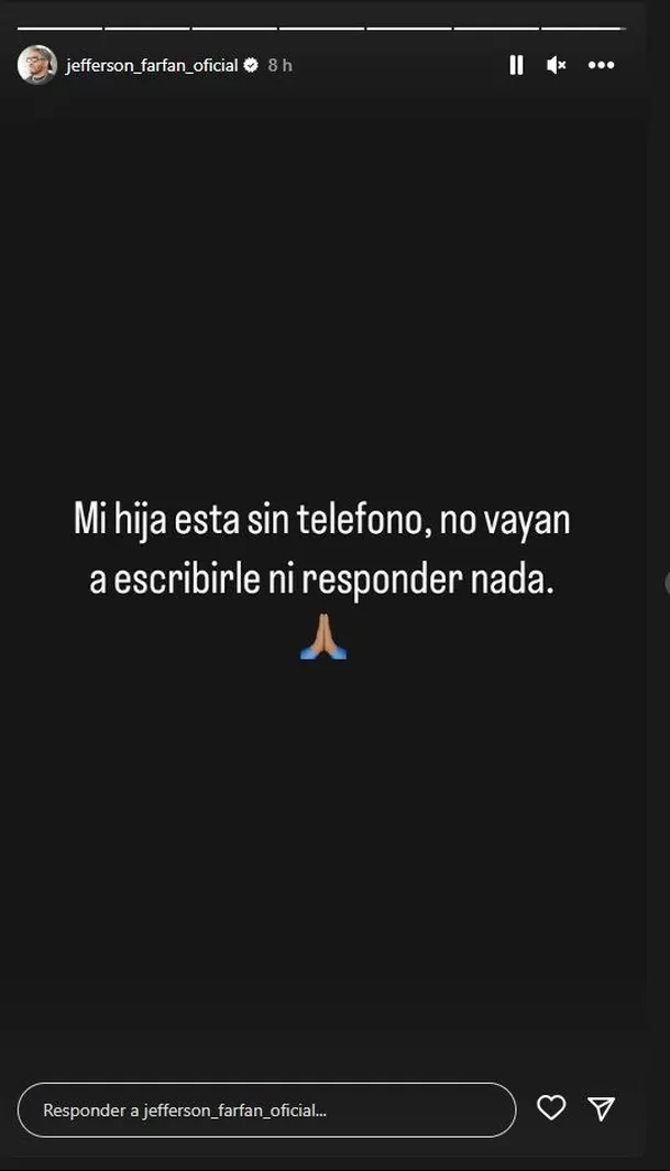 Jefferson Farfán advirtió a amigos y familiares tener cuidado con los delincuentes/ Foto: instagram