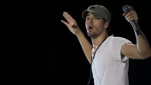Enrique Iglesias anunció su visita al Perú