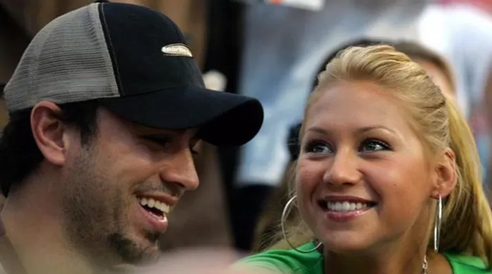 Enrique Iglesias y Anna Kournikova