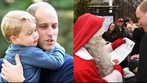 El hijo del príncipe William y la duquesa Kate Middleton envió su carta a Papá Noel ¿Qué habrá pedido?