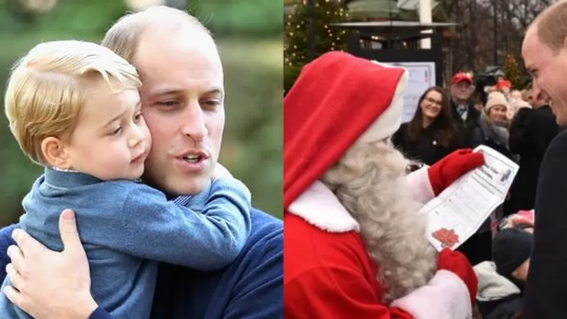 Entérate qué le pidió el príncipe George a Papá Noel esta Navidad