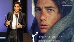 Enzo Vogrincic galardonado en premios Platino | Imagen: Instagram