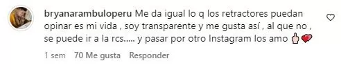 Mensaje de Bryan Arámbulo en respuesta a los haters / Foto: IG Bryan Arámbulo