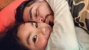 El actor Erick Elera y su hija mayor se contagiaron de moda del TikTok