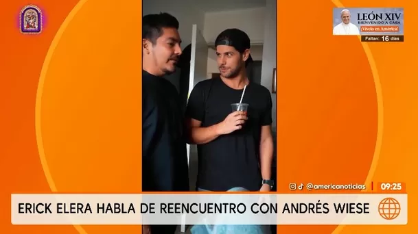 Erick Elera y Andrés Wiese preparan nuevas sorpresas juntos/América TV Erick Elera y Andrés Wiese preparan nuevas sorpresas juntos/América TV