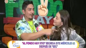 El actor que interpreta a Joel Gonzales asistió a la conferencia de prensa de la serie 