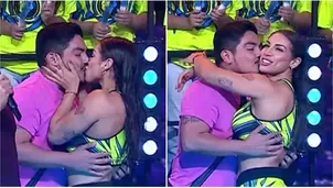 Erick Elera visitó EEG y robó apasionado beso a Allison Pastor / AméricaTV