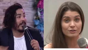 Erick Elera y Nataniel Sánchez fueron pareja en la serie 'Al fondo hay sitio' (Foto: Captura América TV)