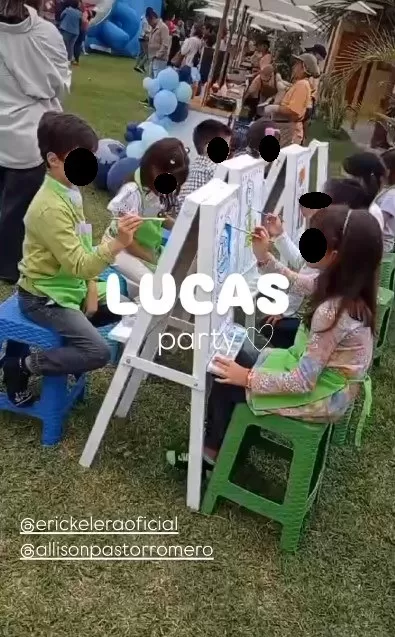 Cumpleaños de Lucas Elera Pastor/Foto: Instagram