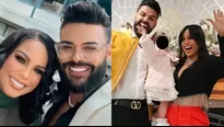 Erick Sabater compartió imágenes de la celebración del primer año de su hija Gitana Esmeralda/Fotos y video: Instagram