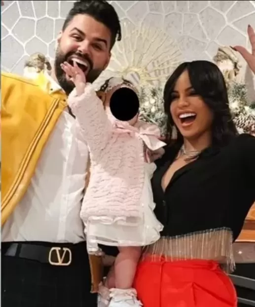 Cuando Erick Sabater y Gitana Andújar se casaron tuvieron una hija que hoy tiene un año y medio/Foto: Instagram