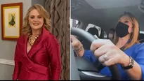 Erika Buenfil ahora es conductora de taxi por aplicativo