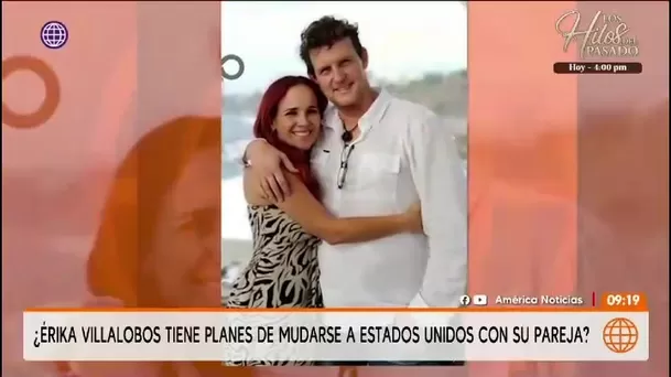 Érika Villalobos explicó por qué aún no decide si vivirá con su novio en Estados Unidos/América TV Érika Villalobos explicó por qué aún no decide si vivirá con su novio en Estados Unidos/América TV