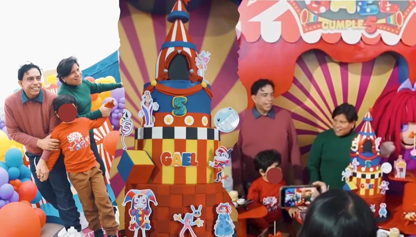 El pequeño disfrutó de la celebración | Captura: Instagram