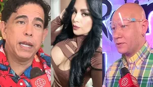 Ernesto Pimentel se comunicó con Leslie Moscoso tras denuncia en contra de su aun esposo / América Espectáculos 