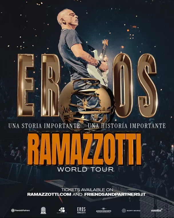 Eros Ramazzotti vuelve al Perú como parte de su tour 'Una historia importante' / Instagram Eros Ramazzotti vuelve al Perú como parte de su tour 'Una historia importante' / Instagram