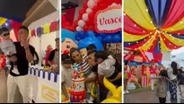 Así fue la espectacular fiesta del hijo de Rosa Fuentes y Paolo Hurtado/Foto: Instagram